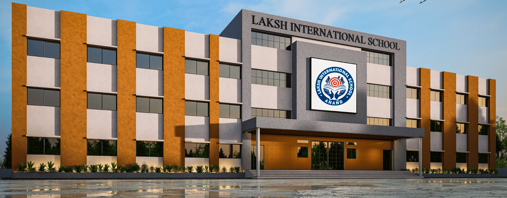 Laksh International School Anand Banner 2